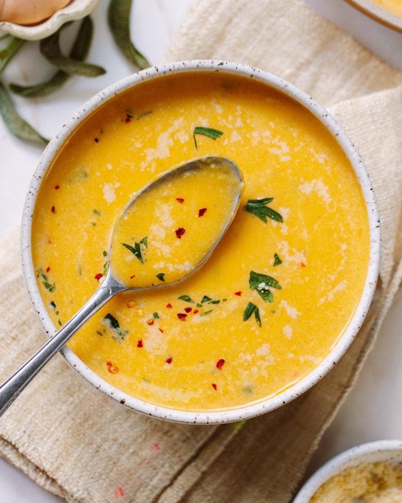 Butternut Squash Soup Recipe – Silky, Smooth Roasted Butternut Squash Soup.