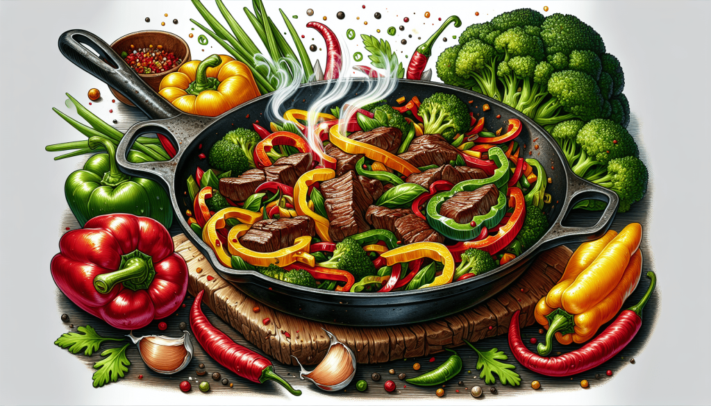 Spicy Beef Stir-Fry Recipe – Flavorful Beef And Veggies In A Tangy, Spicy Sauce. Spicy Beef Stir-Fry Recipe – Flavorful Beef And Veggies In A Tangy, Spicy Sauce.