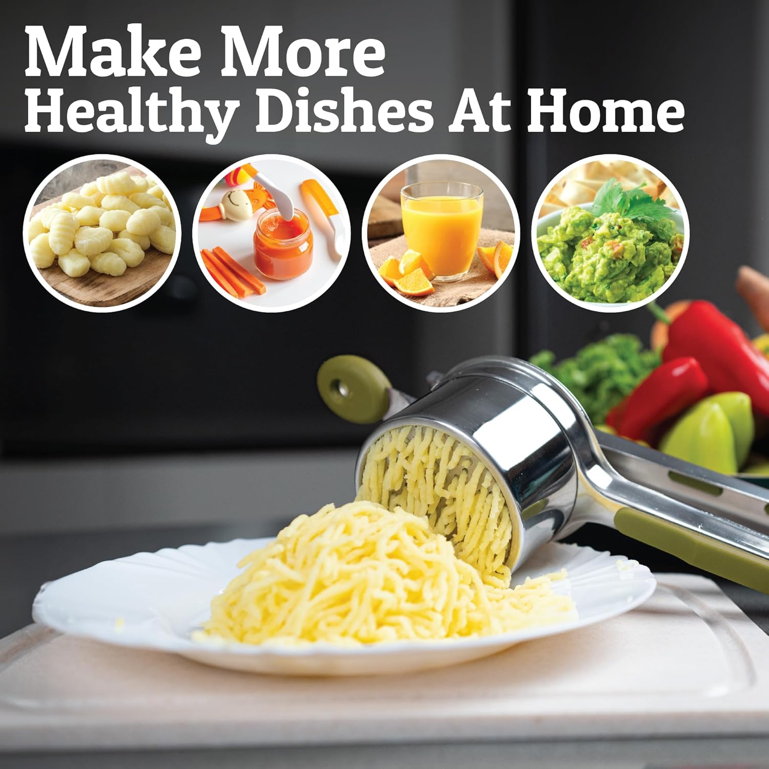 PriorityChef Large 15oz Potato Ricer Review