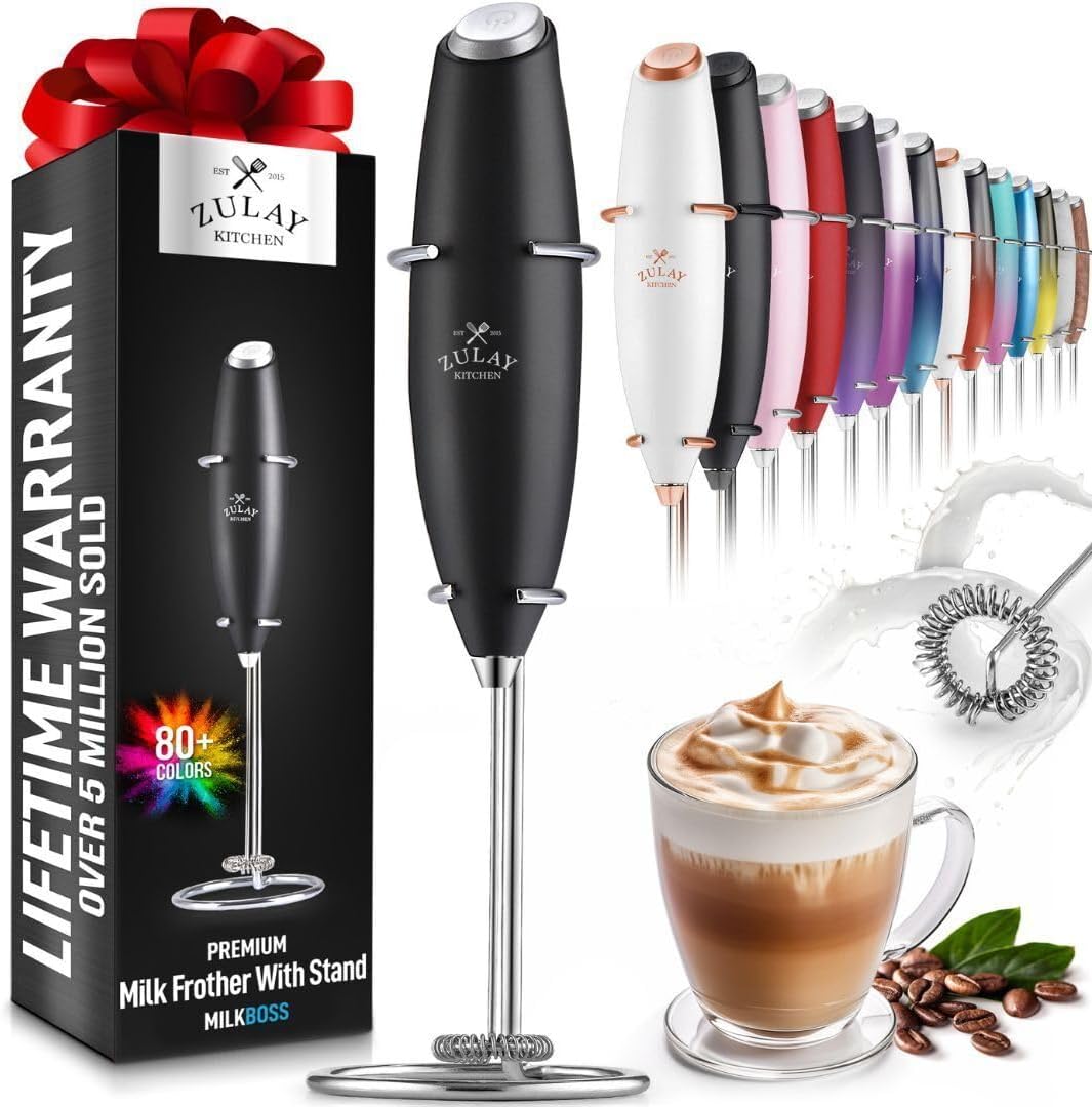 Zulay Kitchen Powerful Milk Frother Wand Review